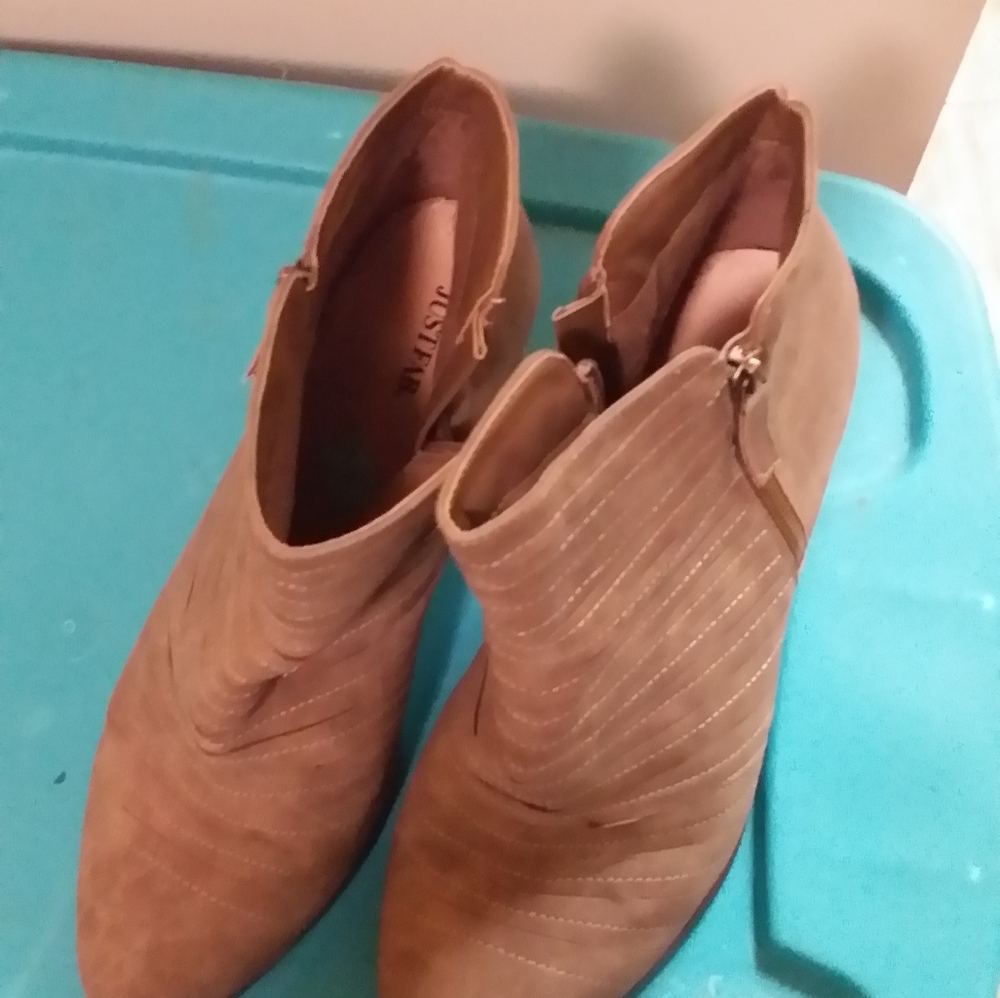High heel ankle boots